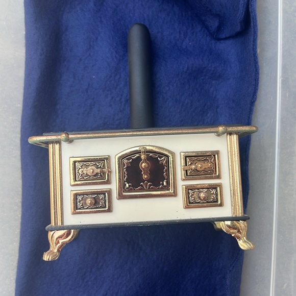 Vintage Bodo Hennig miniature Dollhouse doll stove